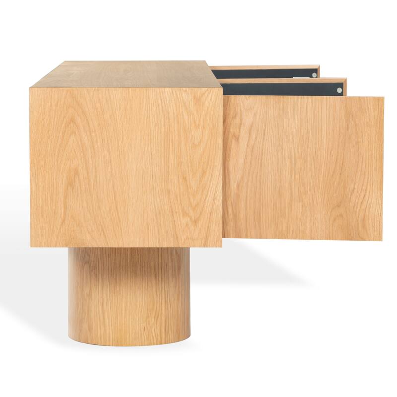 SAFAVIEH Couture Alberti Wood Sideboard - 71"W x 20"D x 29"H