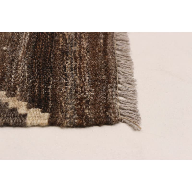 Sivas Brown Kilim 5'11" x 7'10" - 5'11 x 7'10