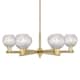 Option Brushed Brass / Clear Basketweave