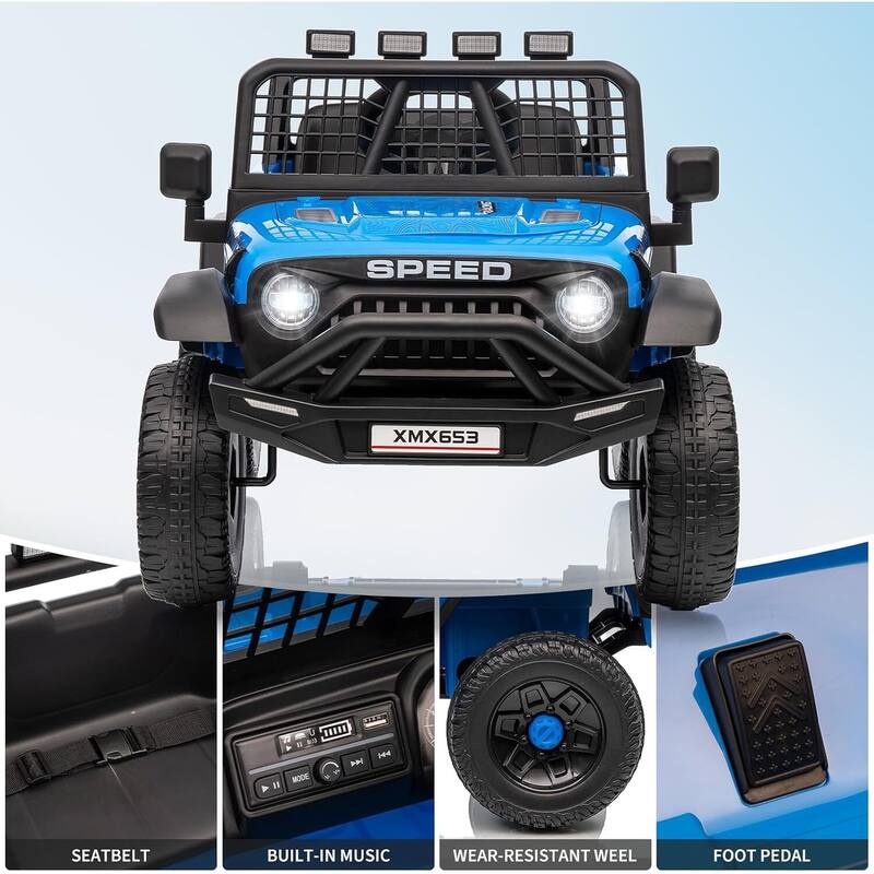 Electric Vehicles 12V Ride on Car for 3+ Kids Best Gift