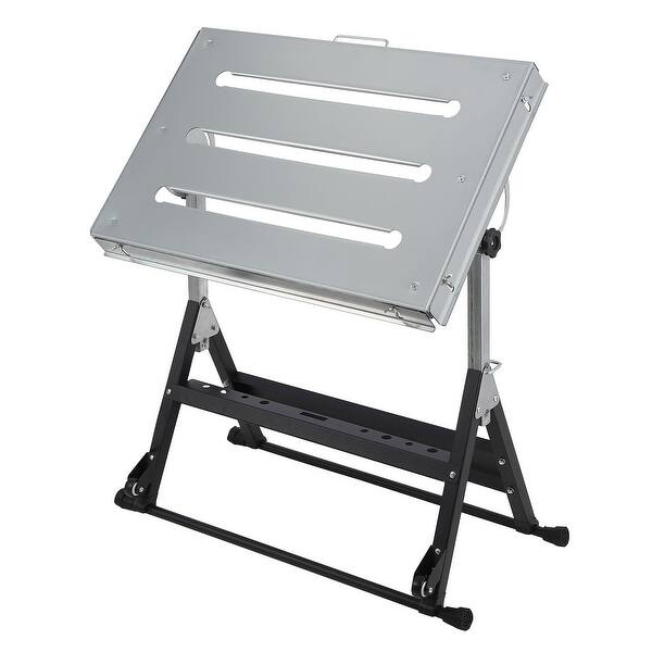 slide 2 of 2, Welding Table - 1000LBS Capacity Silver