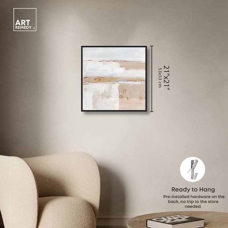 Sediment Planes I Canvas by Art Remedy