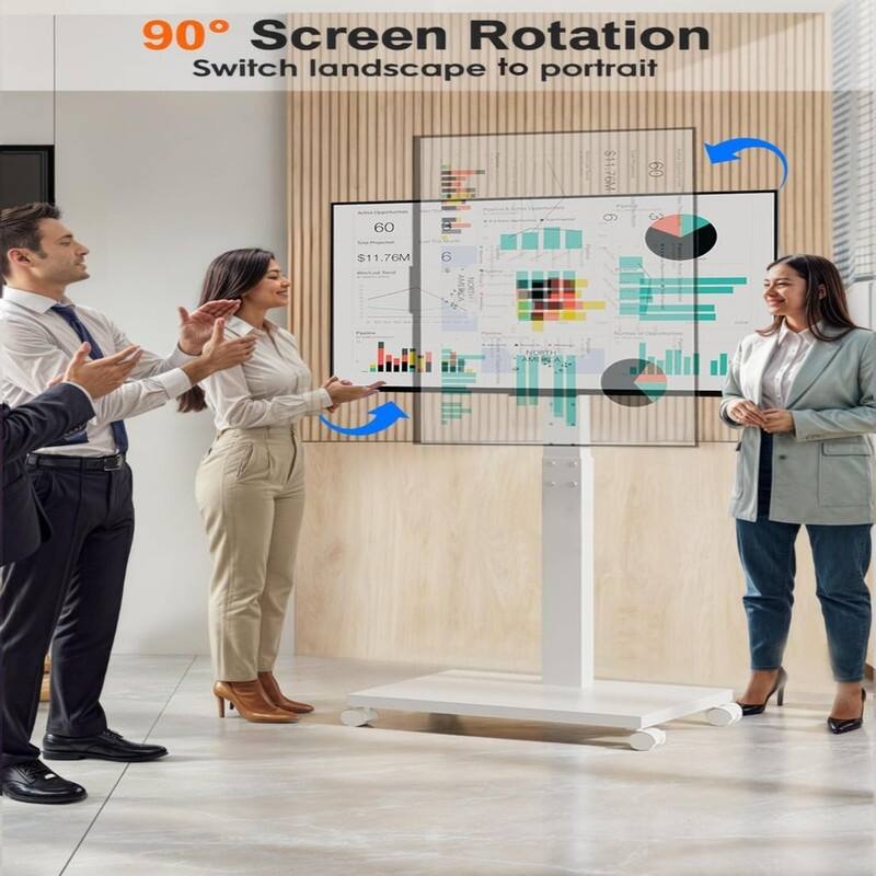 Rolling TV Stand
