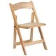 preview thumbnail 13 of 65, Wood Folding Chair with Vinyl Padded Seat (Set of 2)