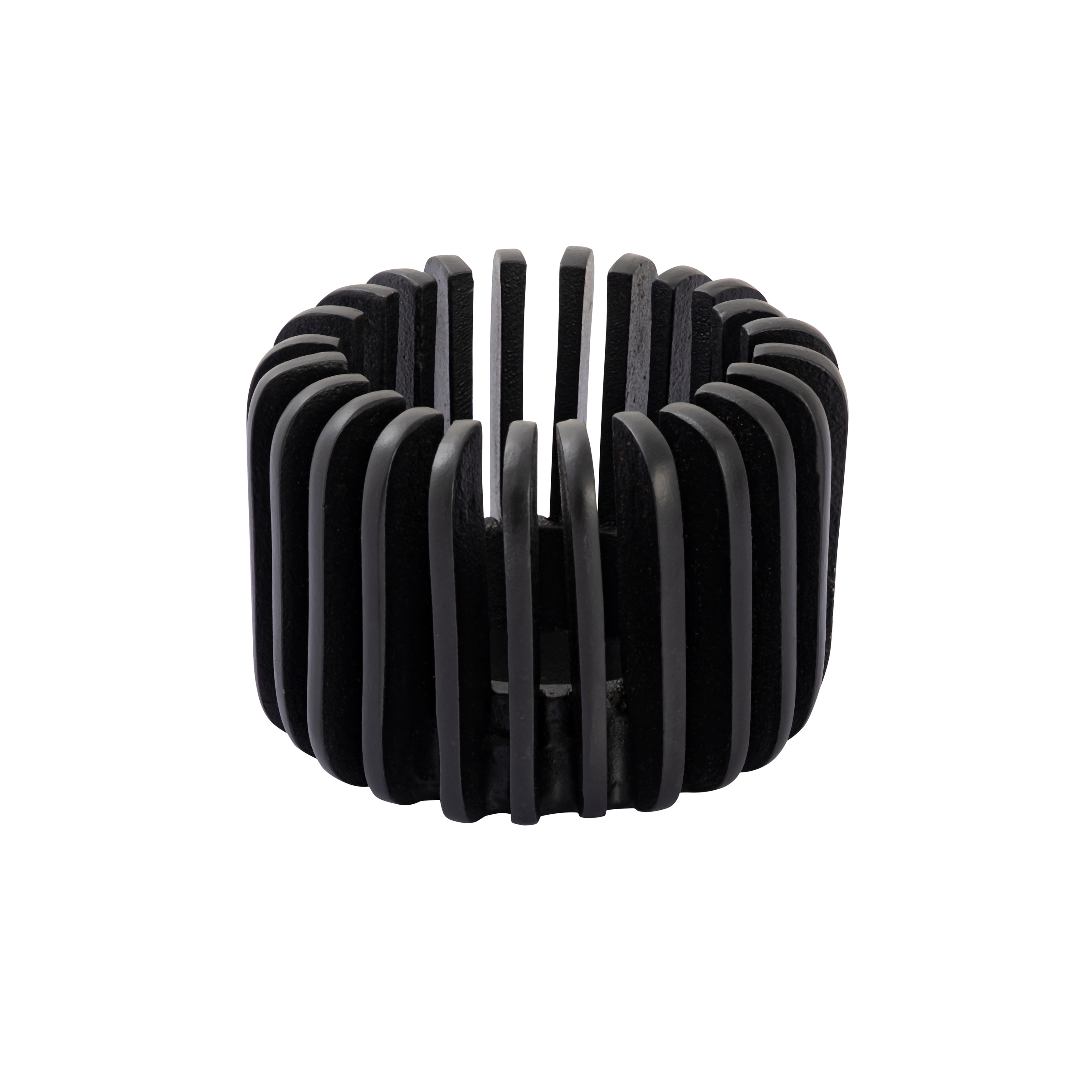 Atlas Louvre Metal Candleholder - 5 inch H