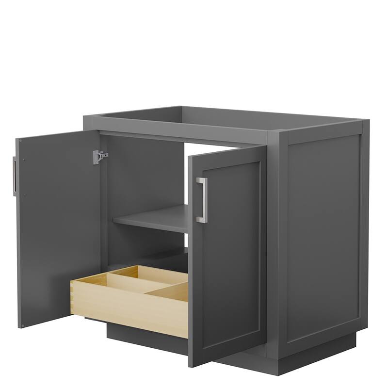 Wyndham Collection Miranda 36" Single Free Standing Vanity Cabinet