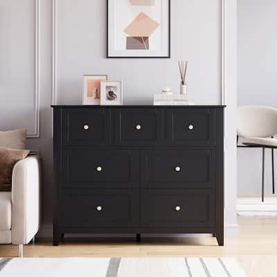 Modern Dresser for Bedroom with 7 Drawers