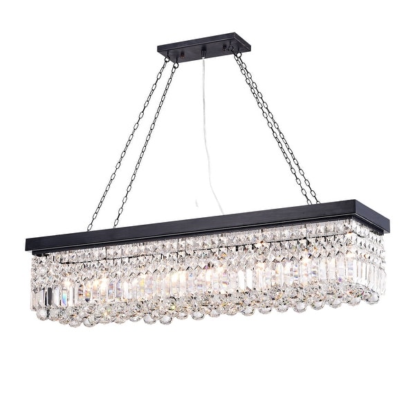 8 light crystal chandelier discount
