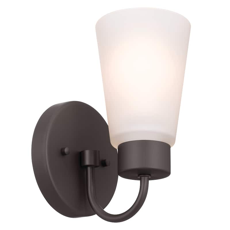 Kichler Lighting Erma 1-Light Bathroom Indoor Wall Sconce Light