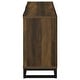 preview thumbnail 6 of 14, Ryatt 4-Door Engineered Wood Accent Cabinet Dark Pine