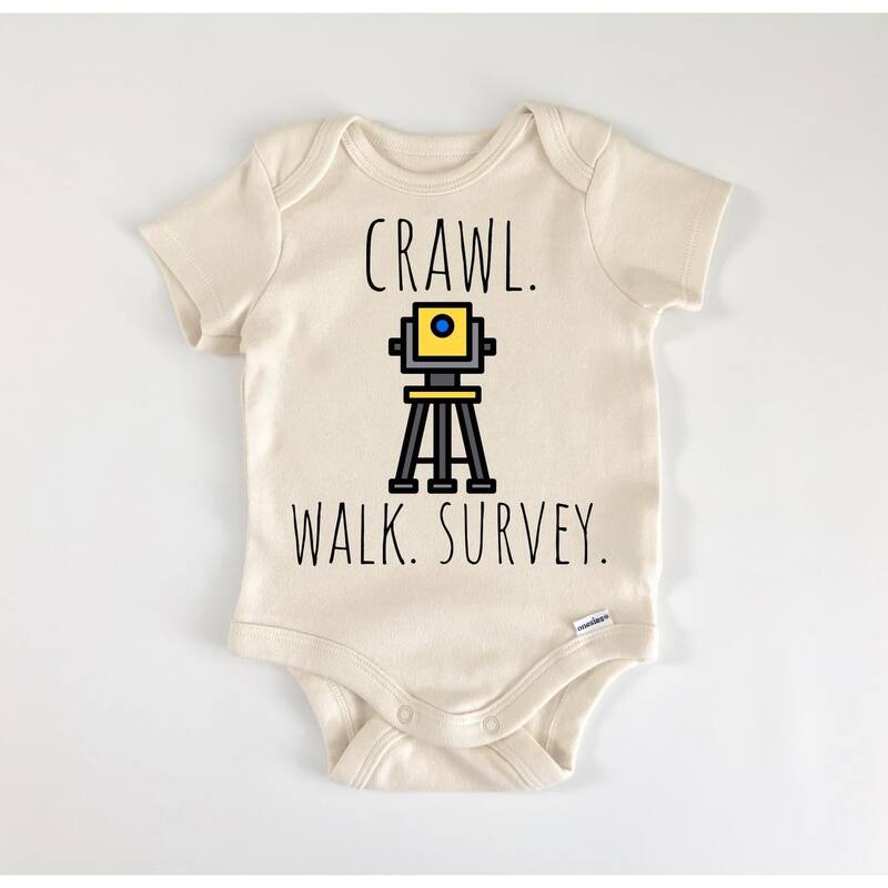 Surveyor Survey - Baby Boy Girl Clothes Infant Bodysuit Funny Cute - Pink - 0-3M