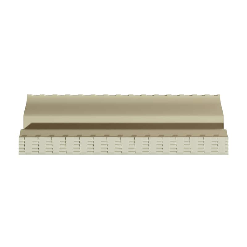 4"H x 4"P x 5 5/8"F x 96"L Madeline Crown Moulding - 1-Pack