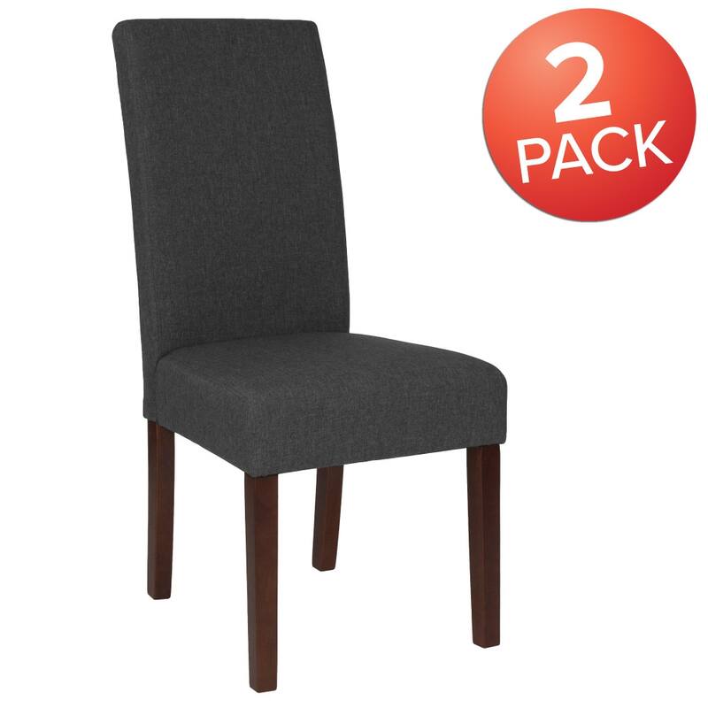 Upholstered Wood Parsons Chair (Set of 2) - 19"W x 21.5"D x 40"H
