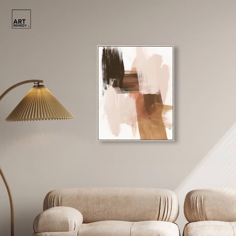 Mahogany Whispers Canvas by Art Remedy