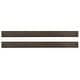 preview thumbnail 1 of 0, Taylor 76" Wide Farmhouse Full Size Bed Rails, River Rock Brown