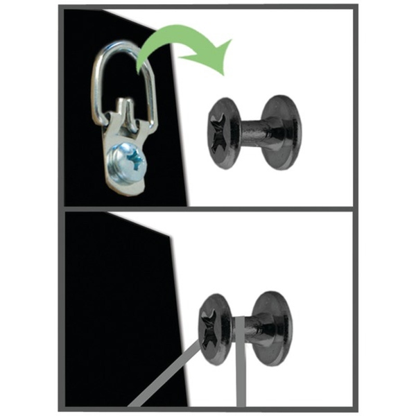 Hangman R Heavy Duty D Ring Picture Hanging Kit