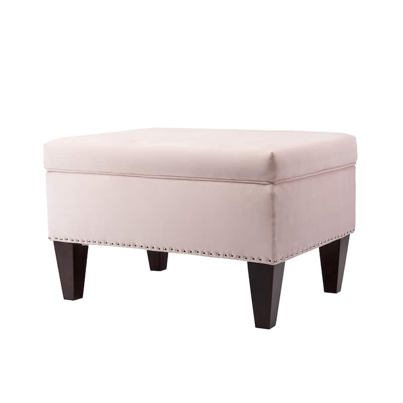 Transitional Brooklyn Upholstered Home Décor Storage Bench
