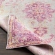 preview thumbnail 5 of 8, Livabliss Vintage Distressed Oriental Pink Area Rug - 5' 3" x 7' 3"