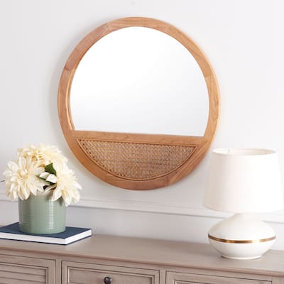 SAFAVIEH Deonna 24" Mirror - 24" W x 1" D x 24" H