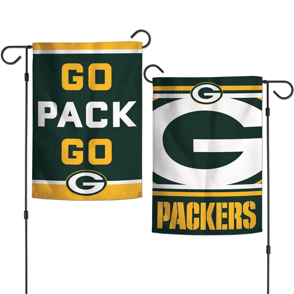 Shop Green Bay Packers Slogan 12 5 X 18 Garden Flag Overstock 32025689