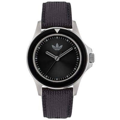 Adidas Men's Originals Expression One Black Dial Watch - AOFH23016 - 6 (36)
