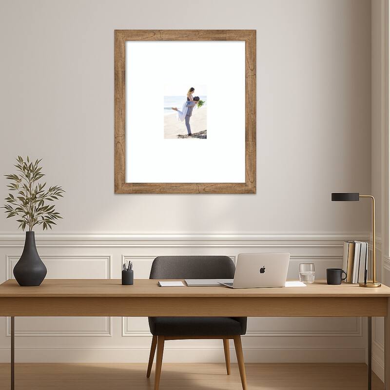 Owl Brown Narrow Framed Picture Frame, Photo Frame