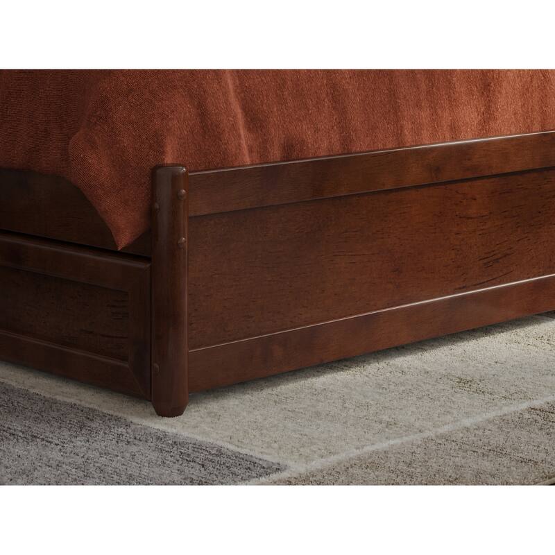 Barcelona Panel Platform Bed with Storage Drawers