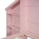 preview thumbnail 10 of 17, Wood Platform Bed with House-shaped Storage Headboard and Built-in LED