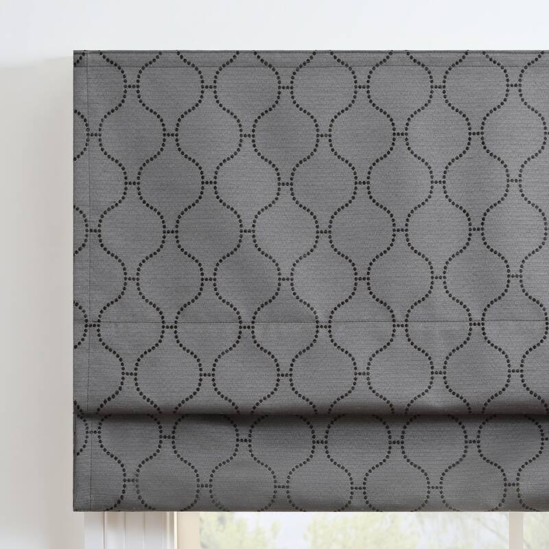 Eclipse Darien Ogee 100% Total Blackout Cordless Roman Shade