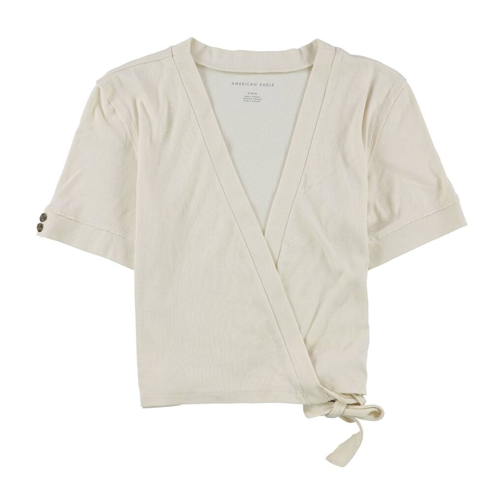 American Eagle Womens Solid Swing Sweater,, Off-White, Medium