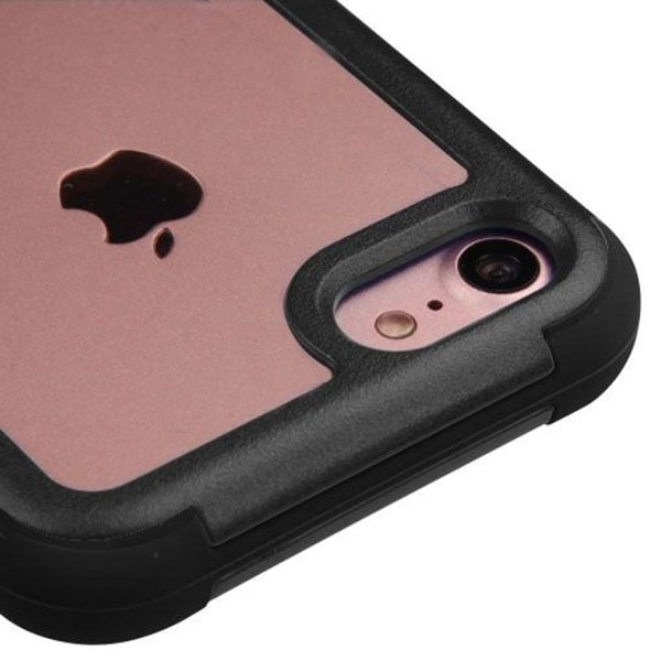 Insten Hard PC/ Silicone Hybrid Dual Layer Crystal Case Cover For Apple iPhone 7