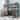 Max & Lily Twin High Loft Bed with Wraparound Desk and Bookcase