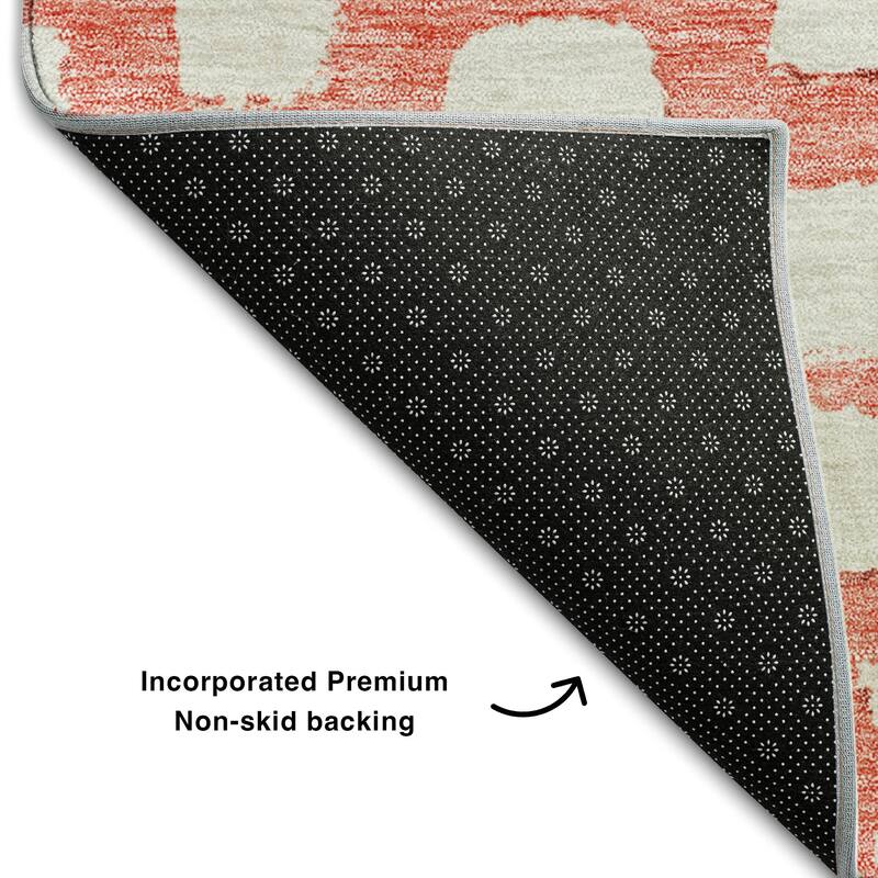 Premium Washable Super Soft Contemporary Cobble Mayfield Rug