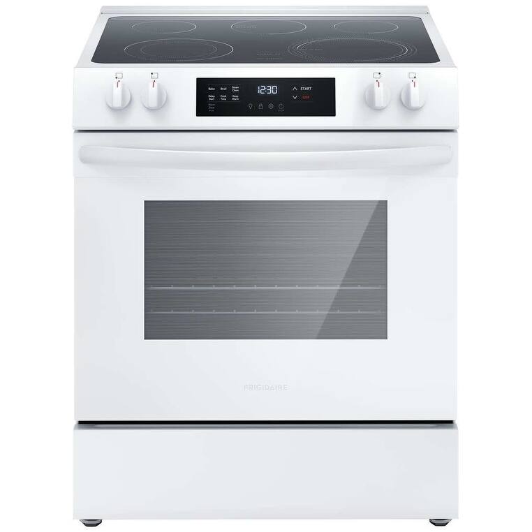 Frigidaire FCFE3062A 30" Wide 5.3 Cu. Ft. Electric Range with EvenTemp - White