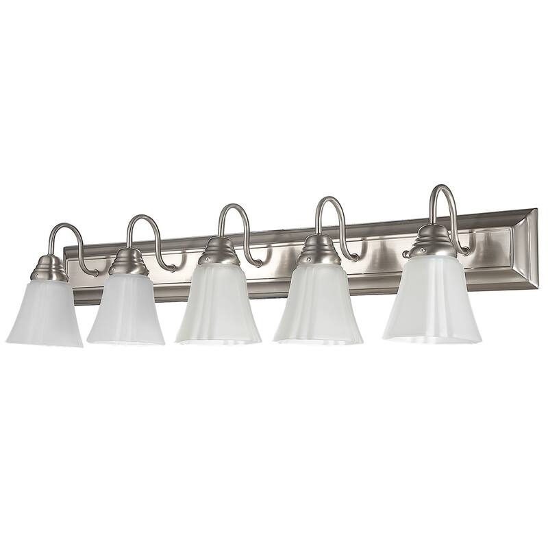 Miseno 5 Light 36" Wide Vanity Light - Brushed Nickel
