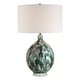 preview thumbnail 1 of 3, Uttermost Mihaela Drip Glaze Table Lamp - N/A