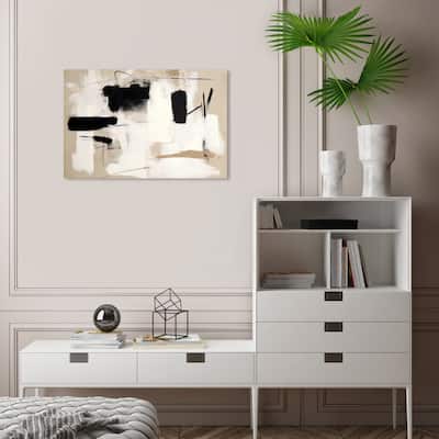 Wynwood Studio Canvas Abstract Robot Pieces White and Modern & Contemporary Wall Art Canvas Print