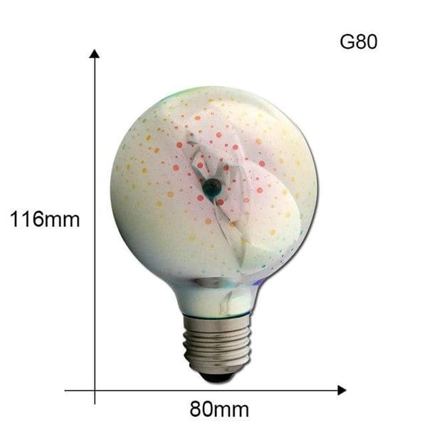 3D Vintage Night Light Led Bulb Lamp 220V G95 Ampoule lampada Star Holiday Decoration Lighting - Medium - Overstock - 28795594