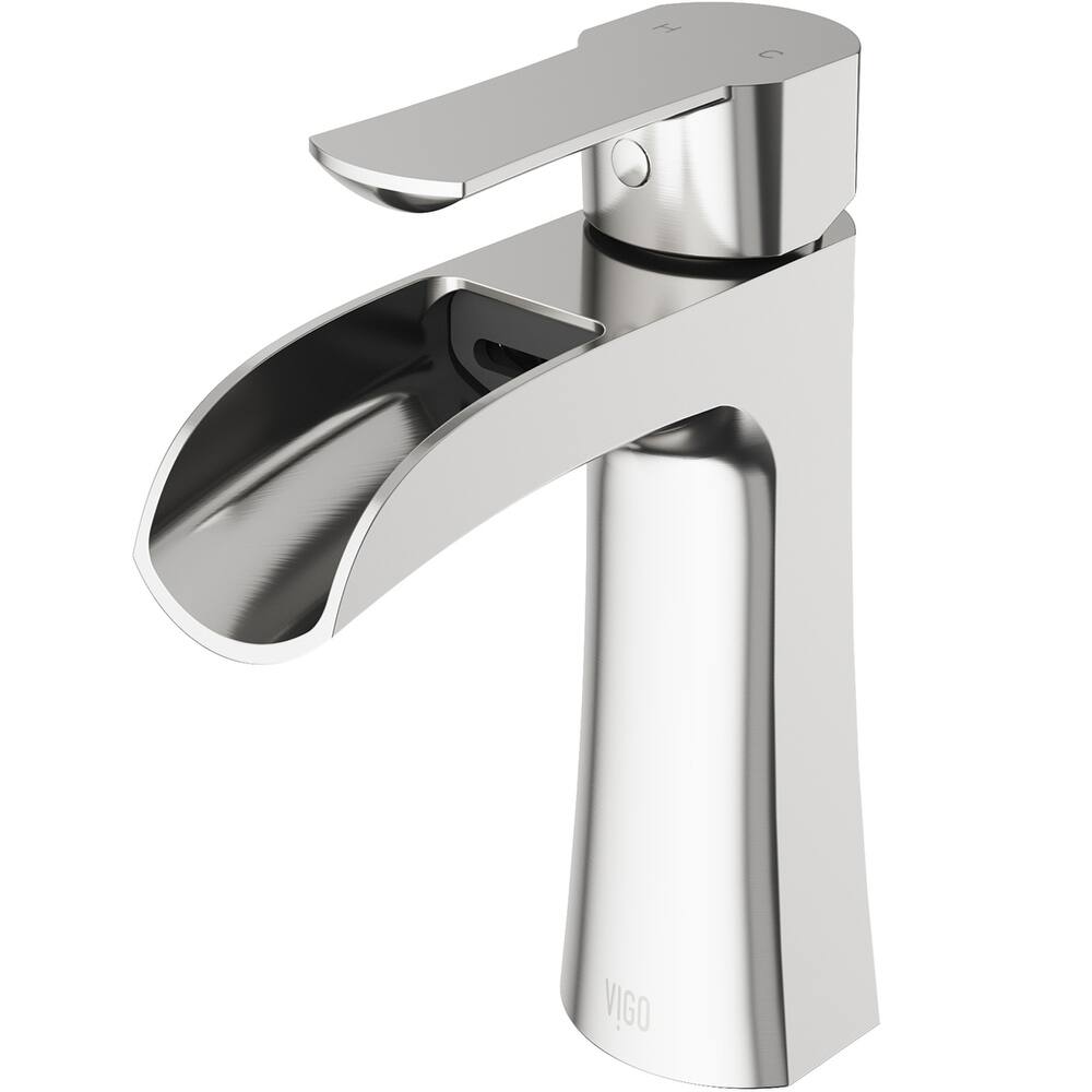 VIGO Paloma 7" H Single Handle Single Hole Bathroom Faucet