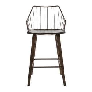 The Gray Barn Winston Fixed-Height Counter Stool