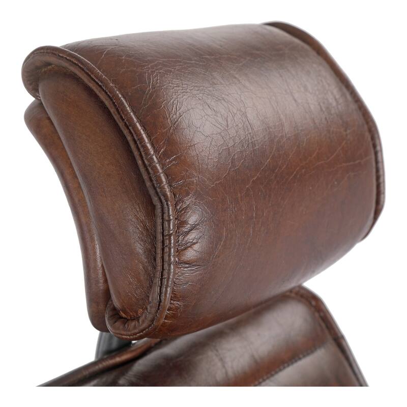 Aurelle Home Modern Leather Upholstered Office Chair