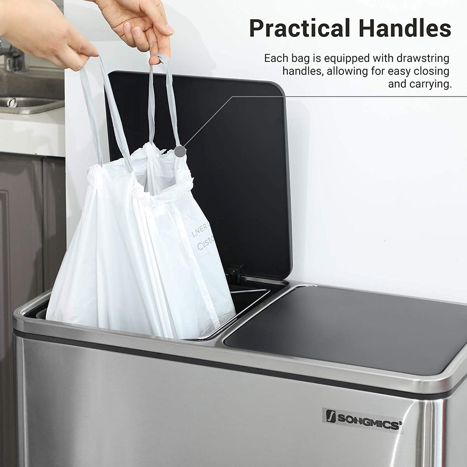 SONGMICS Drawstring Trash Bags - On Sale - Bed Bath & Beyond - 37928031