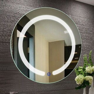 Shop Costway 20 Led Mirror Illuminated Light Wall Mount