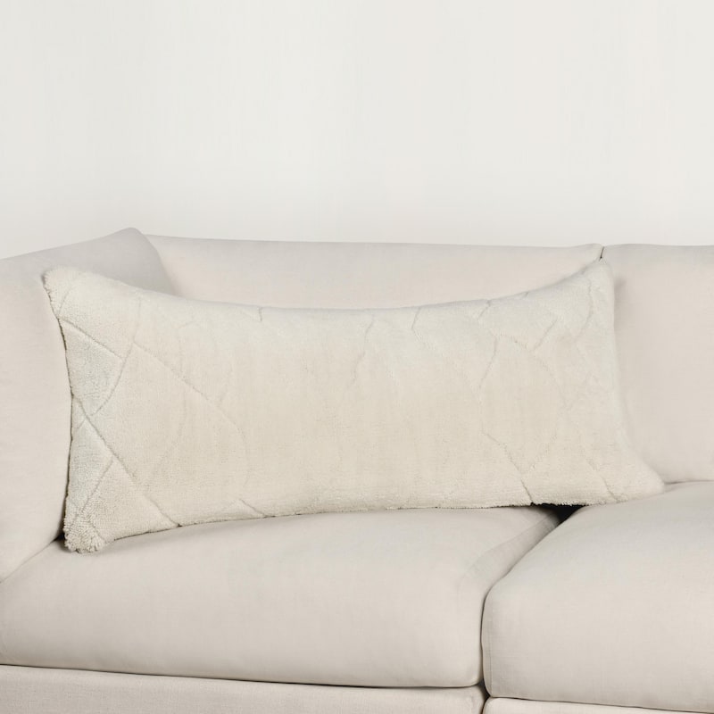 Villa by Classic Home Mercer 16x36 Wool Blend Throw Pillow