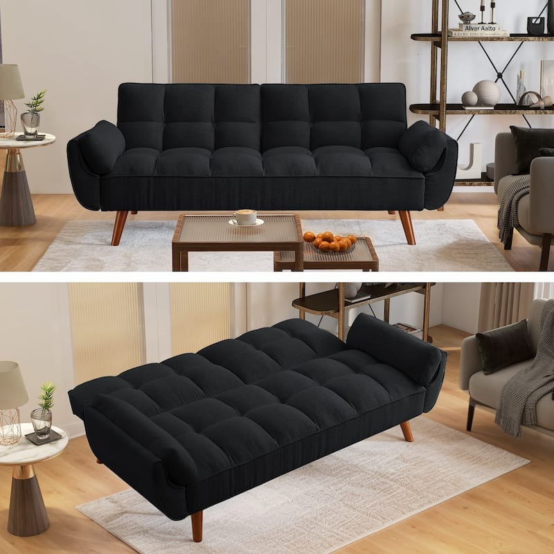 Sofa Couch for Living Room, Loveseat Sofa Futons for Small Space,Bedroom,Apartment,Studio