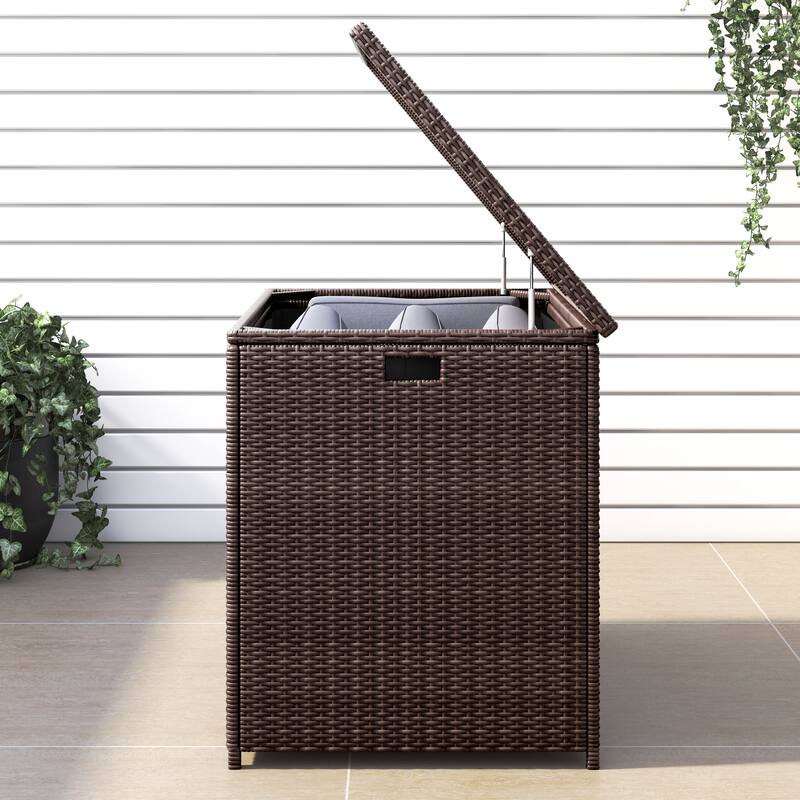 Corvus Lattice 127 Gallons Outdoor Cushion Storage Box
