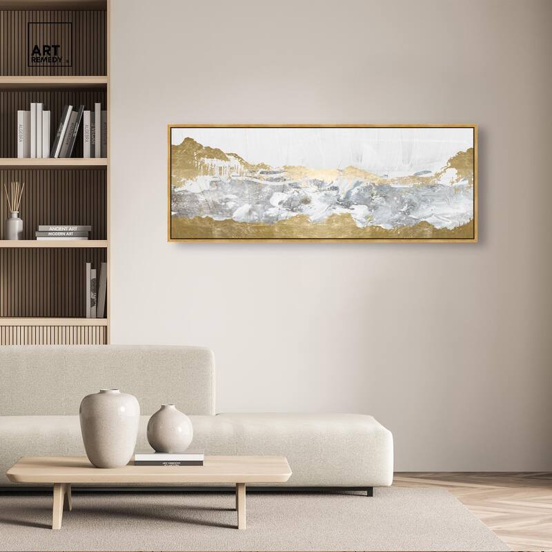 Inspired Morning Panoramic Canvas by Art Remedy