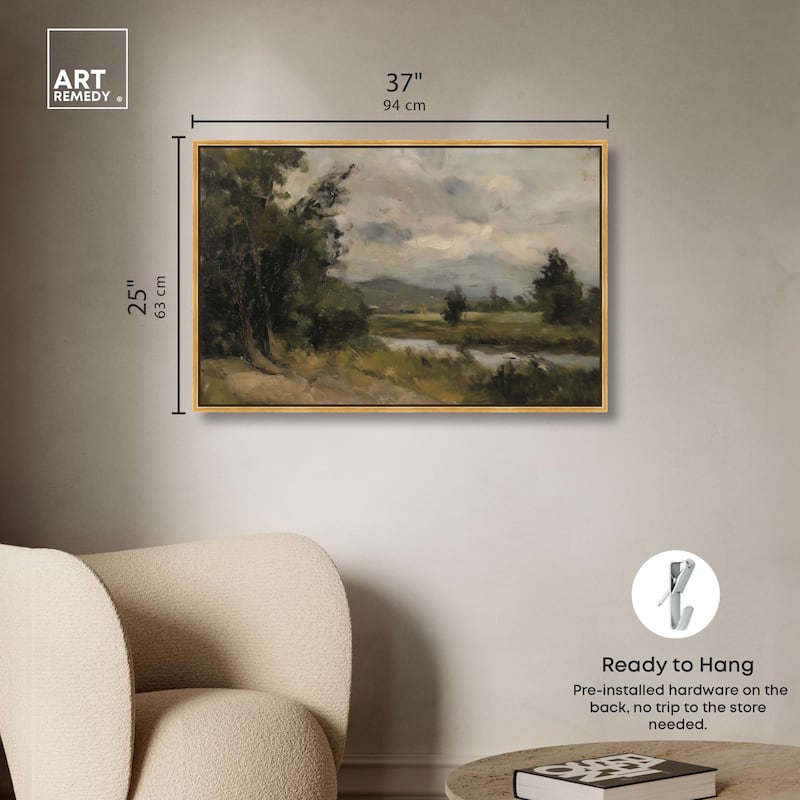 River's Path Canvas by Art Remedy