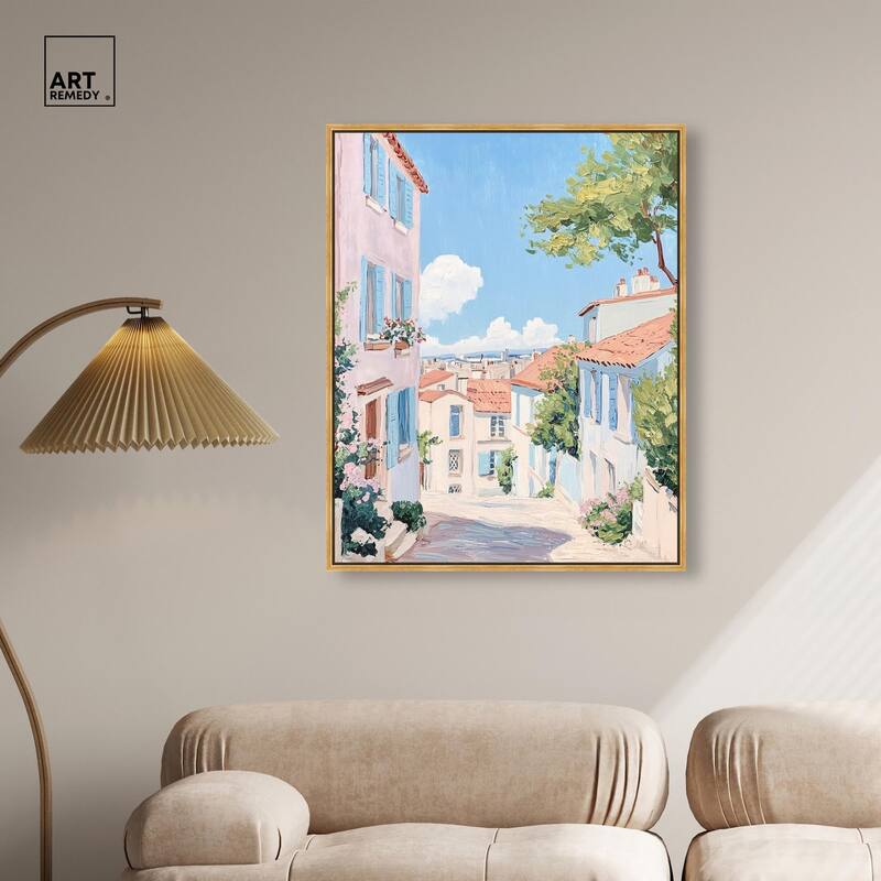 Cobblestone Dreams Canvas by Art Remedy