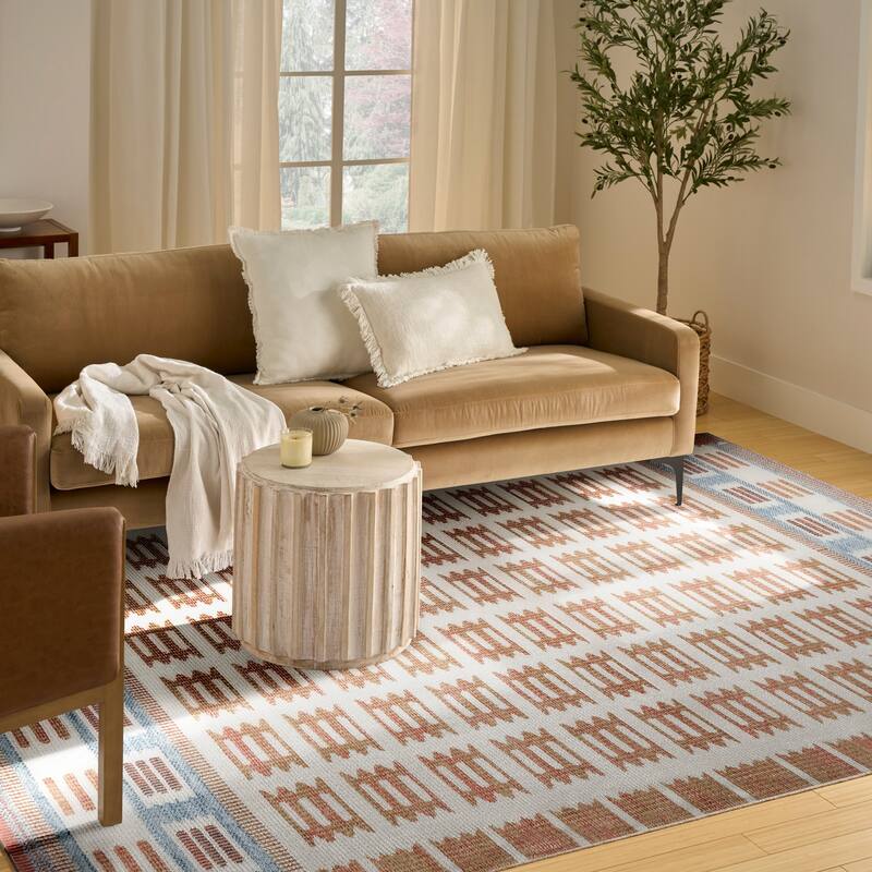 Nourison Nordic Indoor only Geometric Area Rug